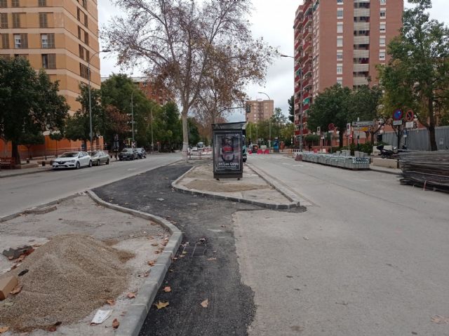 Las obras del Plan de Movilidad dejan sin árboles la Avenida de la Fama
