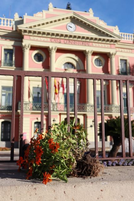 El PSOE acusa al PP de gastar miles de euros en flores que pocas semanas después tiran en buen estado a la basura