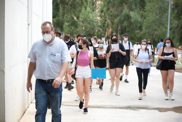 Comienza la EBAU de julio para más de un millar de estudiantes de la Región de Murcia
