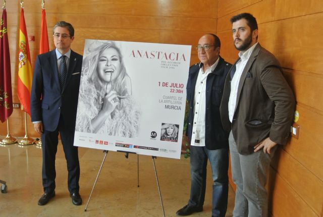Anastacia elige Murcia dentro de su gira ´The ultimate tour´