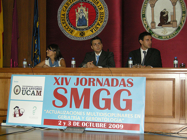 Mª Ángeles Jiménez, Profesora de Terapia Ocupacional en lesiones medulares en la UCAM; Víctor Zamora  Conesa, Licenciado en Kinesiología y fisiatría y profesor de Fisioterapia en la UCAM; Pablo Olabe