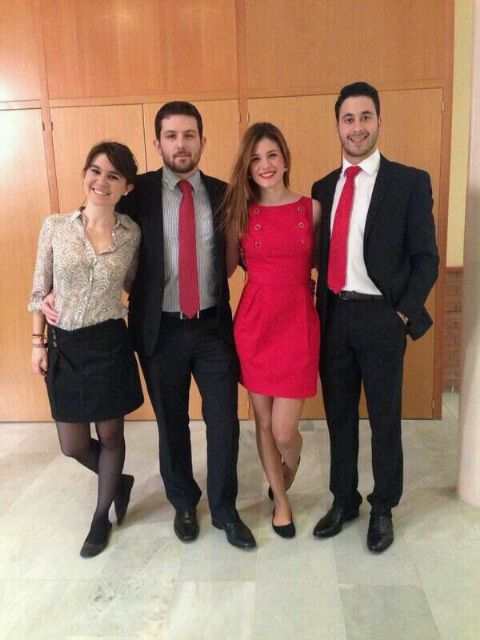 Estudiantes de la Universidad de Murcia quedan terceros en la Liga Nacional de Debate