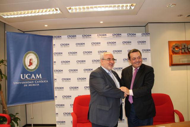 CROEM y UCAM colaborarán en el desarrollo de proyectos que promocionen a la empresa