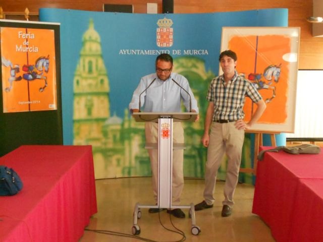 Un cartel 'muy gráfico y llamativo' de Carlos Pardo anunciará la Feria de Septiembre 2014