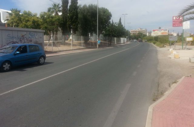 UPyD Murcia pide ampliar la acera que une las pedanías de La Alberca y Santo Ángel