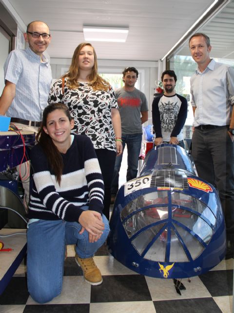 El UCAM Racing Team compite en la Solar Race que se celebra en Murcia