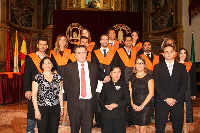 Primera promoción en la Región de Murcia de un máster impartido totalmente en inglés