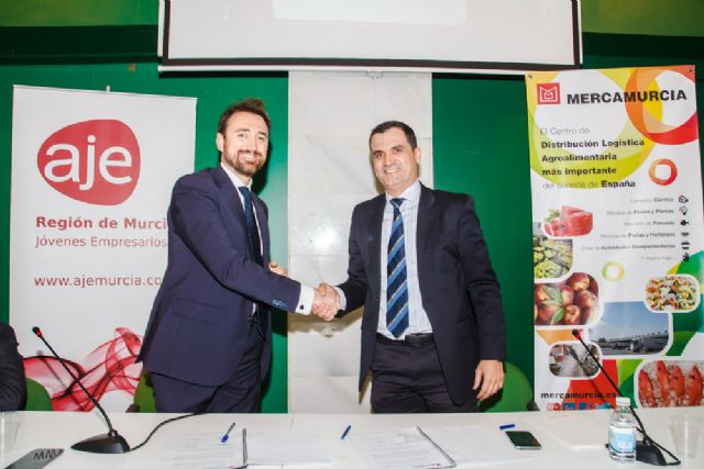 AJE y MercaMurcia se unen para fomentar la creación y consolidación empresarial