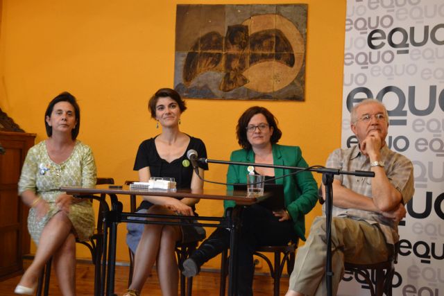 Rosa Martínez, co-portavoz de Equo federal, 'las candidaturas municipales generarán empleos ligados a las personas y el territorio'