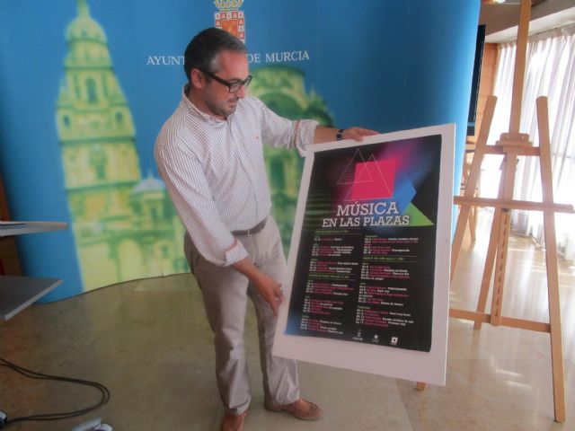 La música en directo tomará las plazas del Romea, Las Flores y San Juan en las noches veraniegas