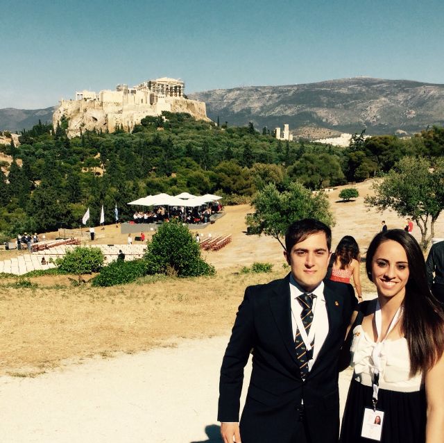 Dos alumnos de la UCAM representan a España en la 55ª Sesión de la Academia Olímpica Internacional
