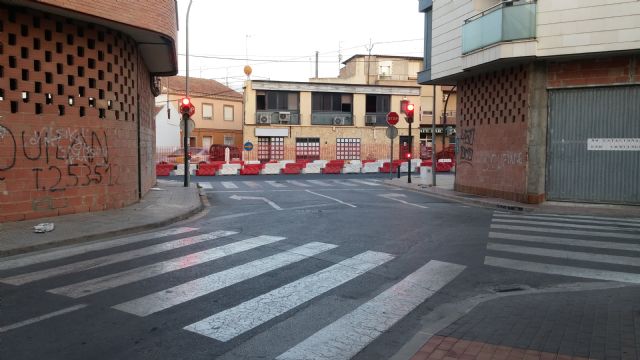 El PSOE denuncia la falta de previsión del Ayuntamiento en las obras de la Avenida del Palmar en Aljucer