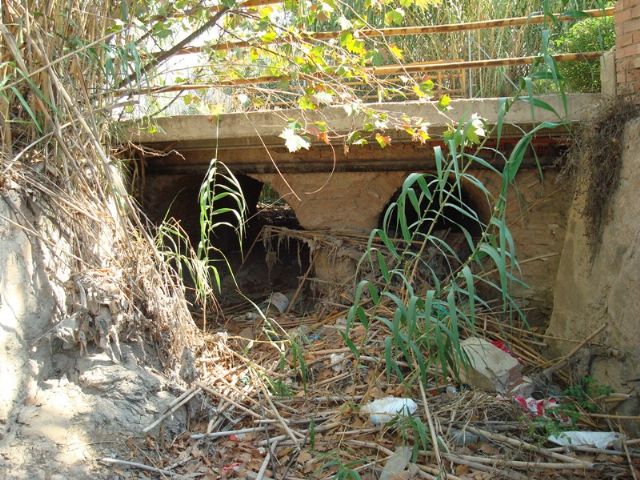 Cambiemos Murcia insta a proteger un puente del siglo XVIII en el camino medieval al palacio de Monteagudo