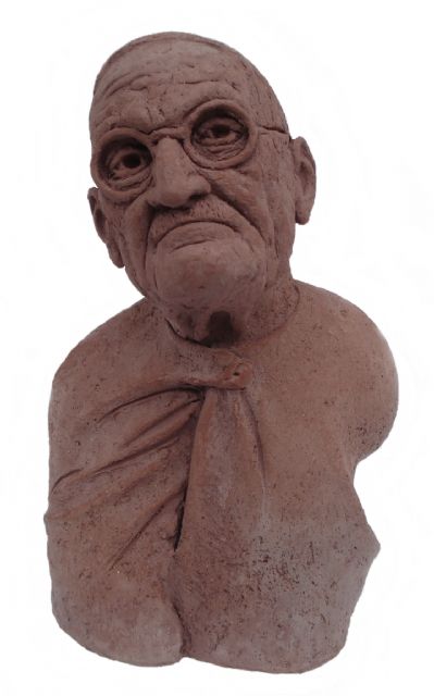 Cristóbal Hernández Barbero, ganador del concurso para la realización de un busto del Rector Loustau