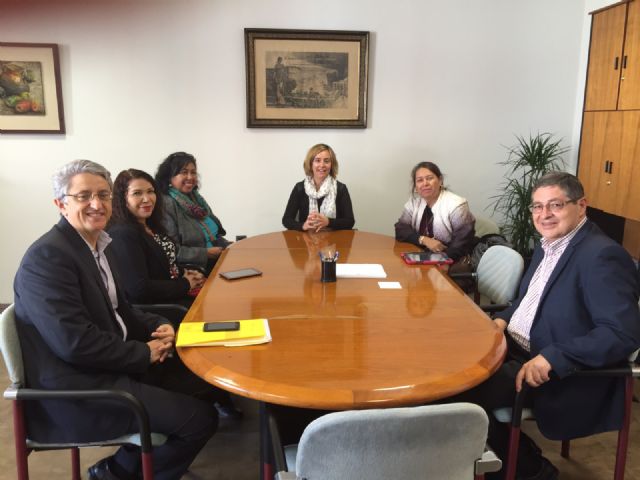 Profesoras de Trabajo Social de la Universidad Mejicana de Nuevo León  se interesan por los Servicios Sociales del Ayuntamiento de Murcia
