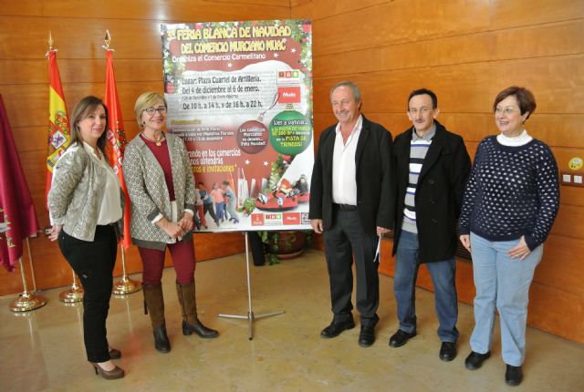 La Feria Blanca ofrecerá una pista de patinaje de 500 metros cuadrados y una montaña de descenso de trineos de 45 metros