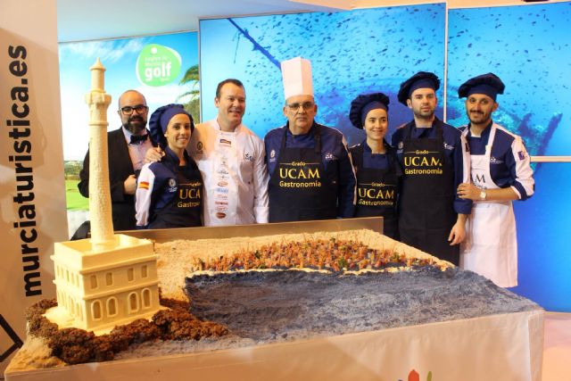 Los chefs de la UCAM recrean el Mar Menor para apoyar el sector turístico de la Región
