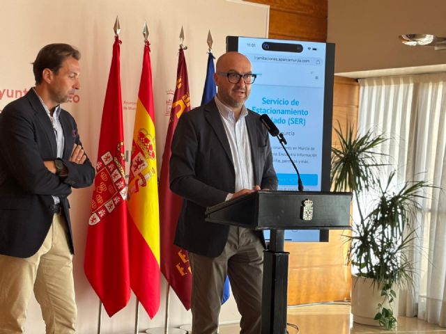 El Ayuntamiento de Murcia aglutina en una única aplicación móvil el SER, disuasorios y subterráneos