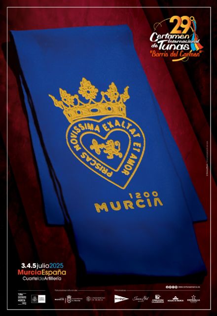Tunas de 5 países y Murcia 1200 serán los protagonistas de la 29ª edición del Certamen ´Barrio del Carmen´