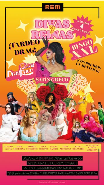 El tardeo drag más esperado llega a Murcia