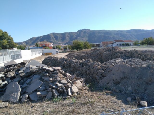 Urbanismo abre expediente sancionador a una empresa por las obras hidráulicas del AVE tras denuncia de Ahora Murcia
