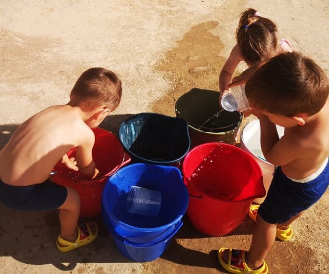 Las Escuelas Infantiles Municipales potencian el cuidado del medio ambiente y las actividades lúdicas aprovechando el inicio del verano