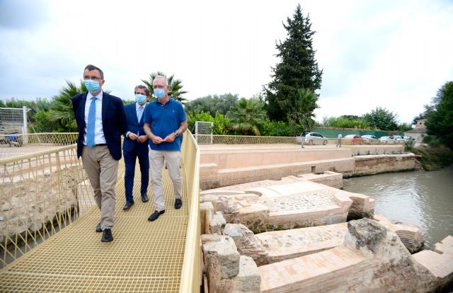El Ayuntamiento recupera los vestigios del Molino de la Pólvora, una joya patrimonial de la Huerta integrada en la ruta La Aljufía