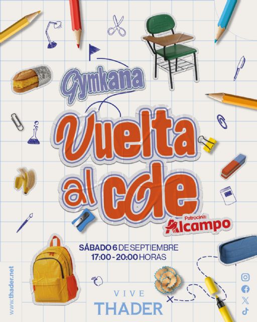 Thader da la bienvenida a la vuelta al cole con una divertida Gymkana Infantil