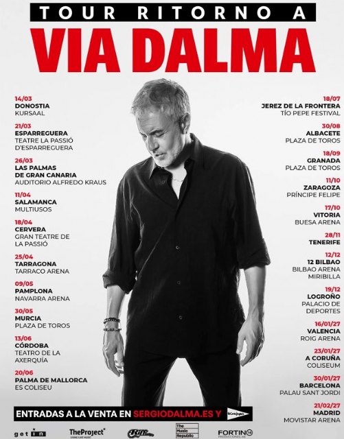 Murcia On presenta a Sergio Dalma. 30 de mayo