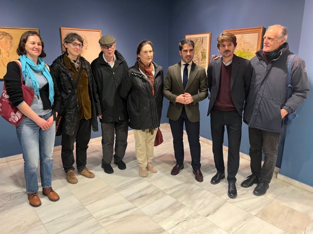 El Museo Ramón Gaya presenta la exposición 'El acuarelista sentado. Serna visto por Gaya', un homenaje a la amistad y a la pintura compartida