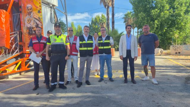 Máxima seguridad y control en el recinto ferial de la FICA durante la Feria de Murcia 2025
