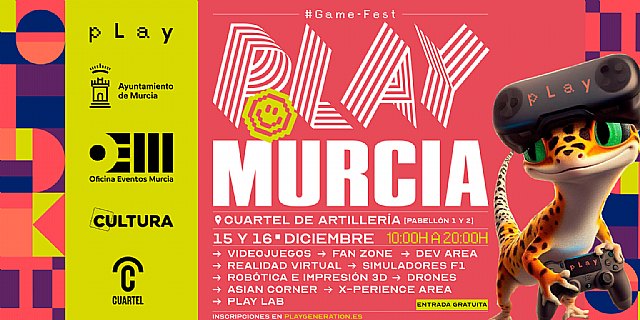 Vuelve Murcia PLAY #Game-Fest
