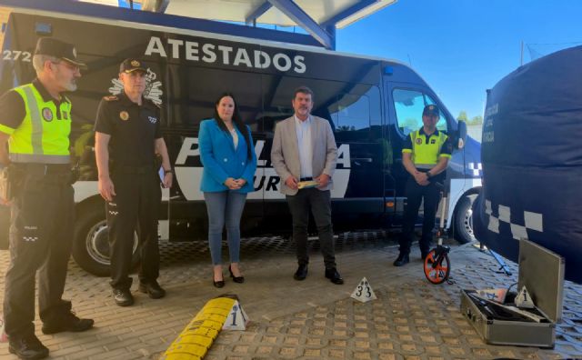 El Ayuntamiento de Murcia refuerza la seguridad vial con la modernización del Grupo de Atestados de la Policía Local