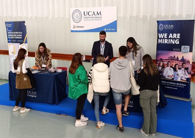 UCAM Cartagena llevará su oferta educativa a la Feria Itinere 2025 con un gran espacio interactivo
