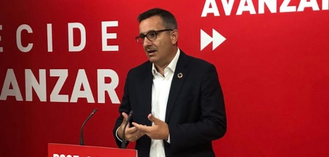 Diego Conesa: 'El Partido Popular y Ciudadanos han cruzado otra línea roja más al darle el poder a la extrema derecha en Murcia'