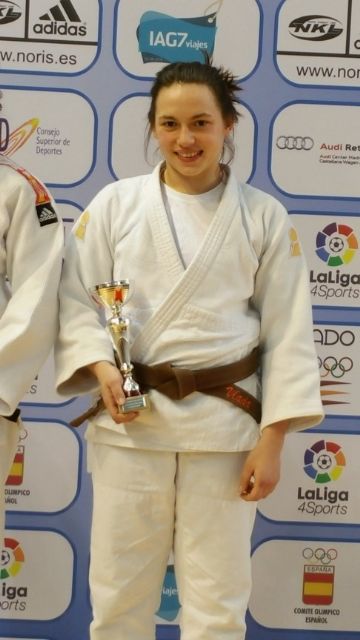 Vlada Kopnyayeva Bronce en el Cto. de España Junior