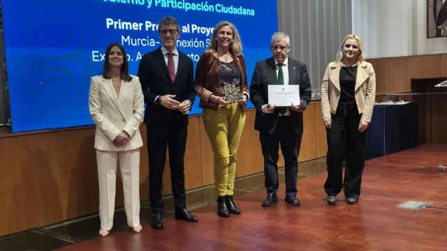 El Ayuntamiento de Murcia recibe el primer Premio de Buen Gobierno y Participación Ciudadana por el proyecto Conexión Sur