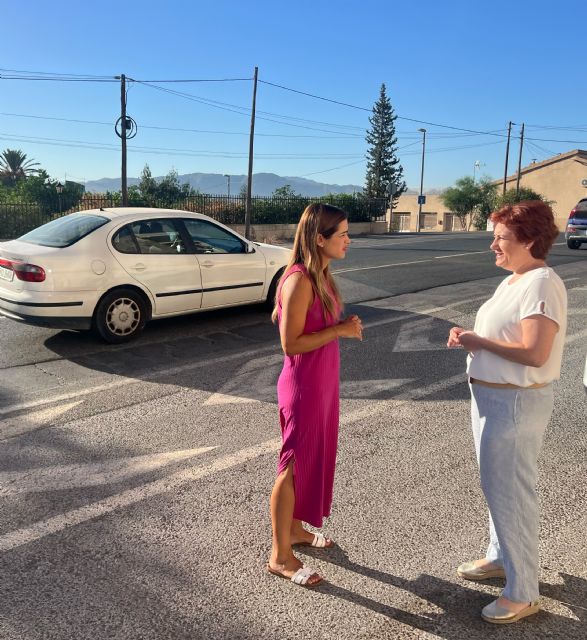 El PSOE vuelve a pedir la construcción de una acera en la avenida Alejandro Valverde de El Esparragal