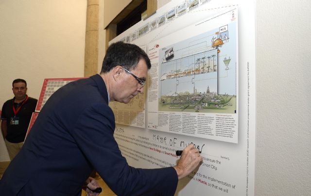 Murcia firma el manifiesto europeo con la hoja de ruta para la sostenibilidad energética a través del modelo 'Smart City'