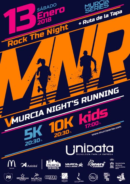 El sábado llega al Ranero la primera carrera nocturna del año, la ´Murcia Nights Running´
