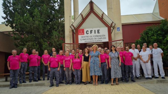 El Ayuntamiento de Murcia impulsa la inserción laboral de 40 desempleados con el Programa Experiencial 'Mantenimiento de Edificios II'