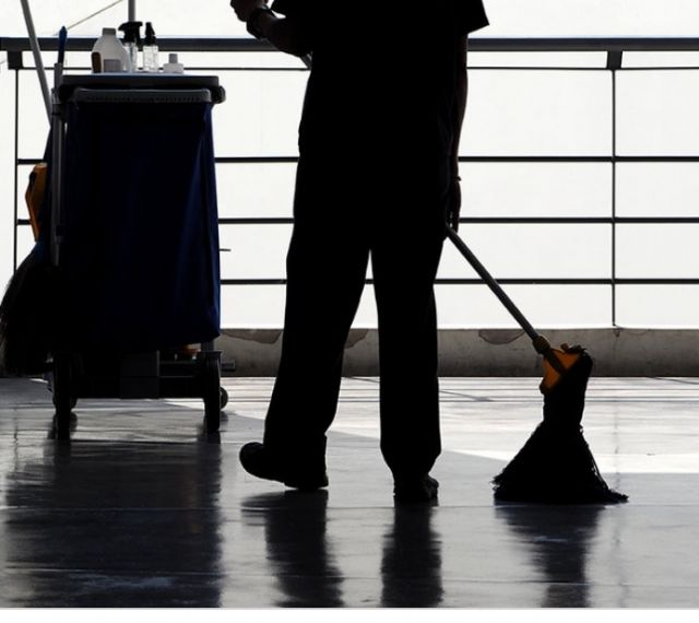 Movilizaciones de las limpiadoras del ayuntamiento de Murcia