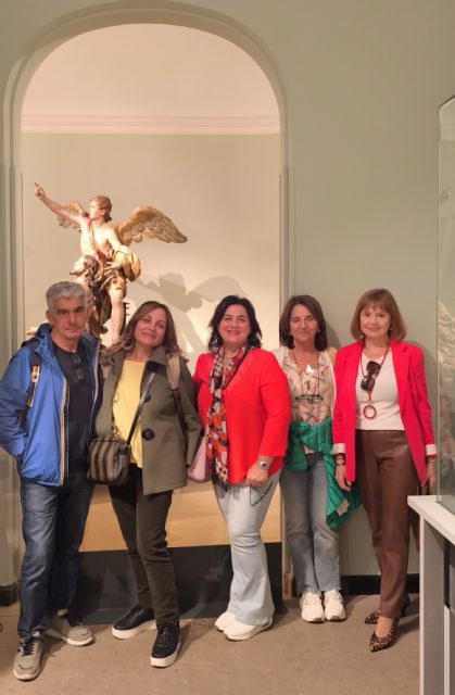 Visita de italianos al Museo Salzillo