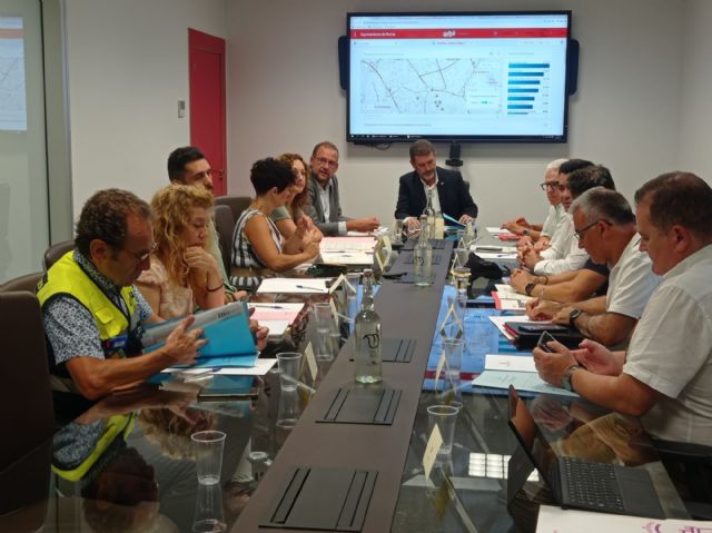 El Ayuntamiento de Murcia despliega de manera coordinada un disposito especial ante altas temperaturas