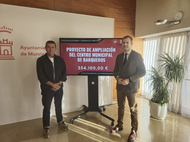 El Ayuntamiento destina más de 250.000€ para que el Centro Municipal de Barqueros sea un espacio más grande y funcional