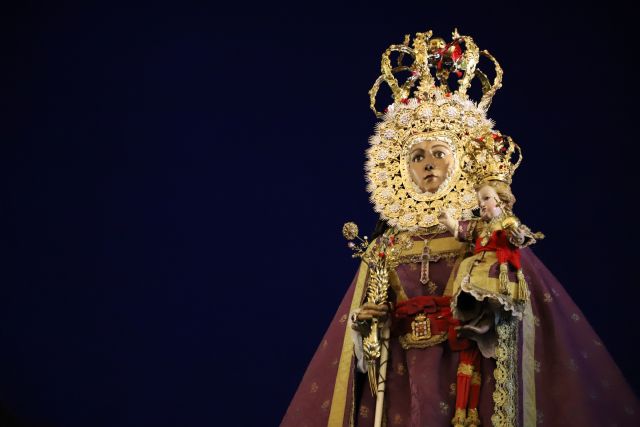 La Virgen de la Fuensanta regresará en romería a su santuario el 3 de mayo