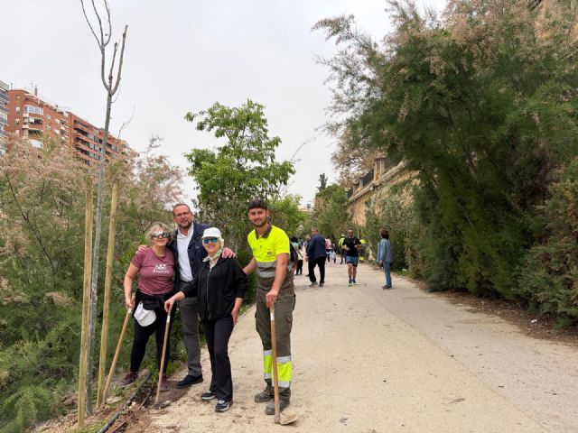 Nuevo arbolado en el entorno del Río Segura gracias a una nueva plantación del Plan Foresta