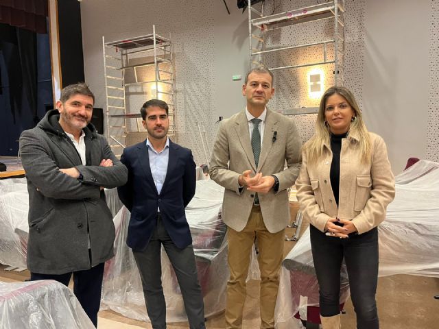 El Ayuntamiento de Murcia moderniza y mejora la acústica del Auditorio de Cabezo de Torres en una primera fase
