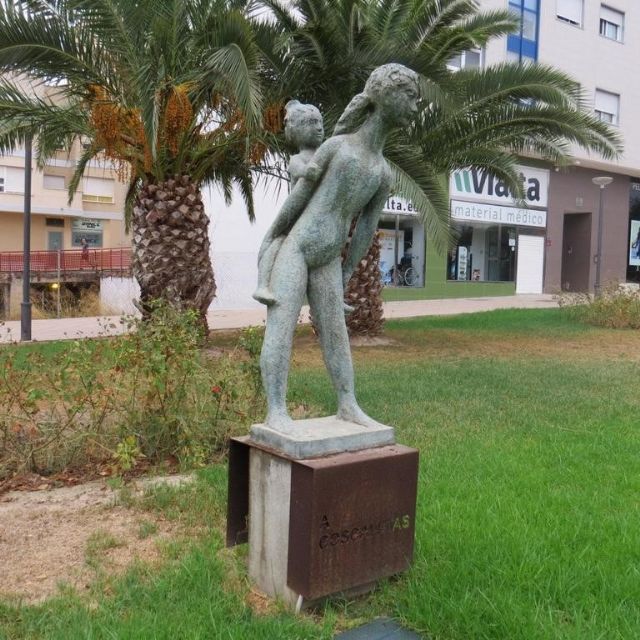 Cultura declara bien inventariado las esculturas y relieves de Antonio Campillo del parque que lleva su nombre en Murcia