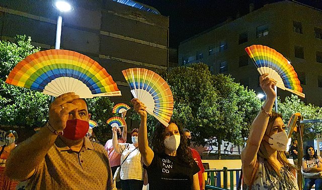 Homenaje en el barrio murciano de Santa Eulalia a Samuel Luiz